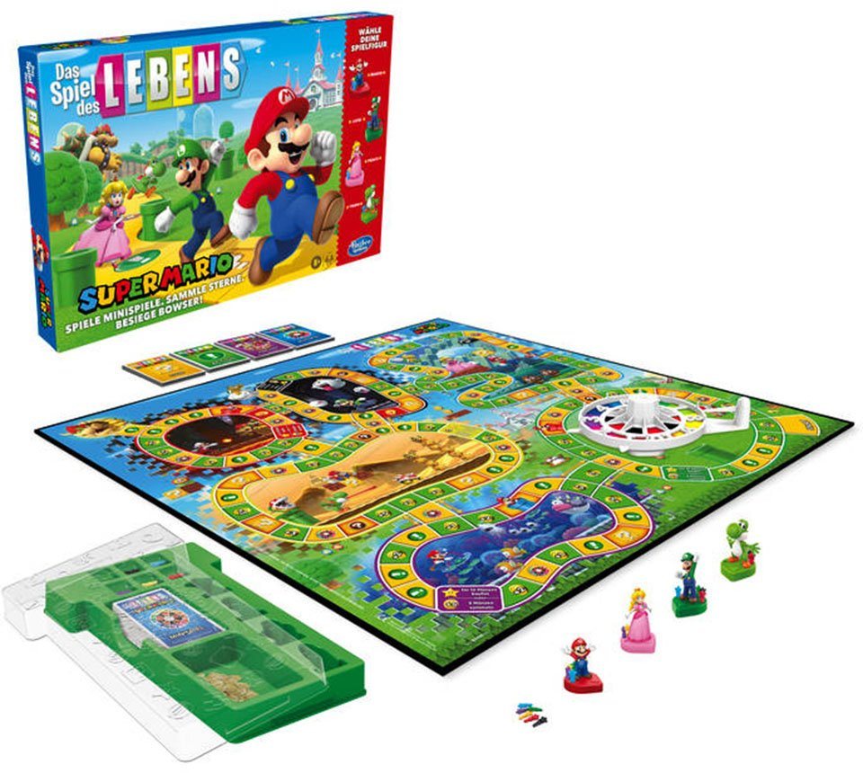 Hasbro Spiel des Lebens – Super Mario Edition