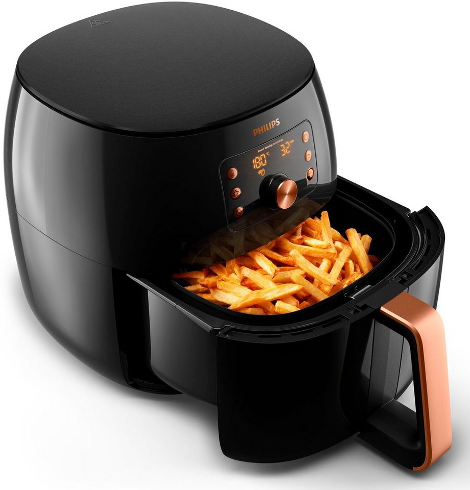 Philips Heißluftfritteuse HD9860/90 Airfryer Premium XXL