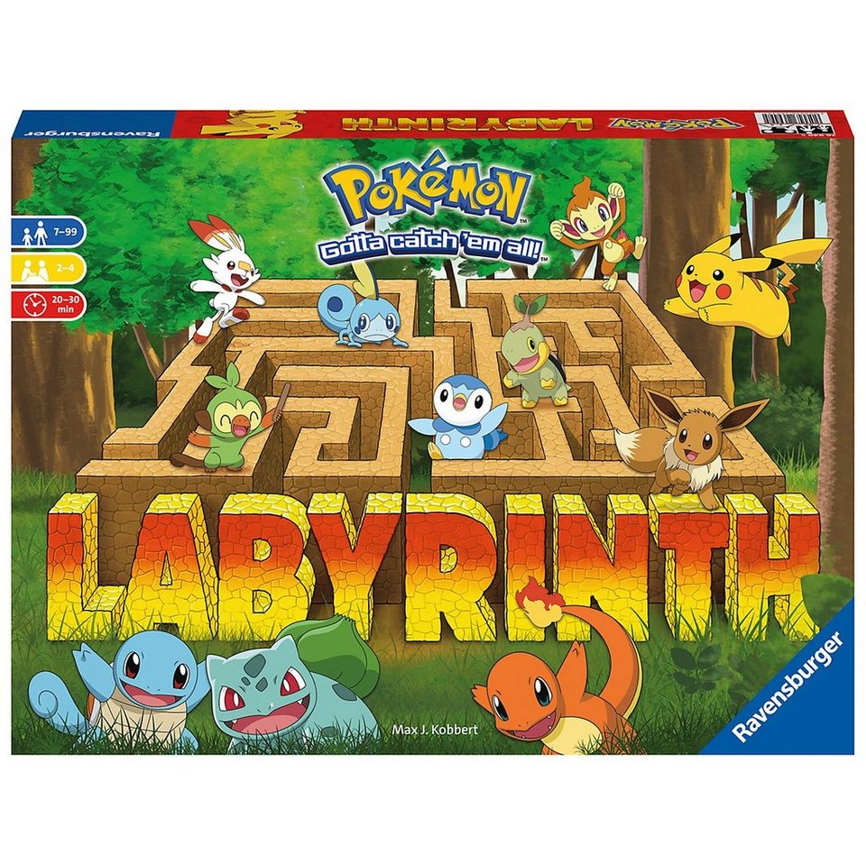 Ravensburger Familienspiel Pokémon Labyrinth