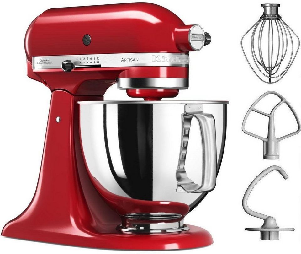 KitchenAid Küchenmaschine 5KSM125EER Empire Rot