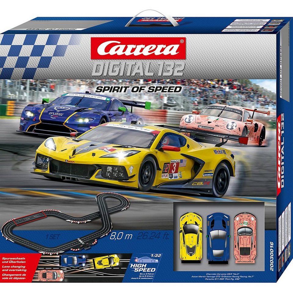 Carrera® Autorennbahn Digital 132 – Spirit of Speed