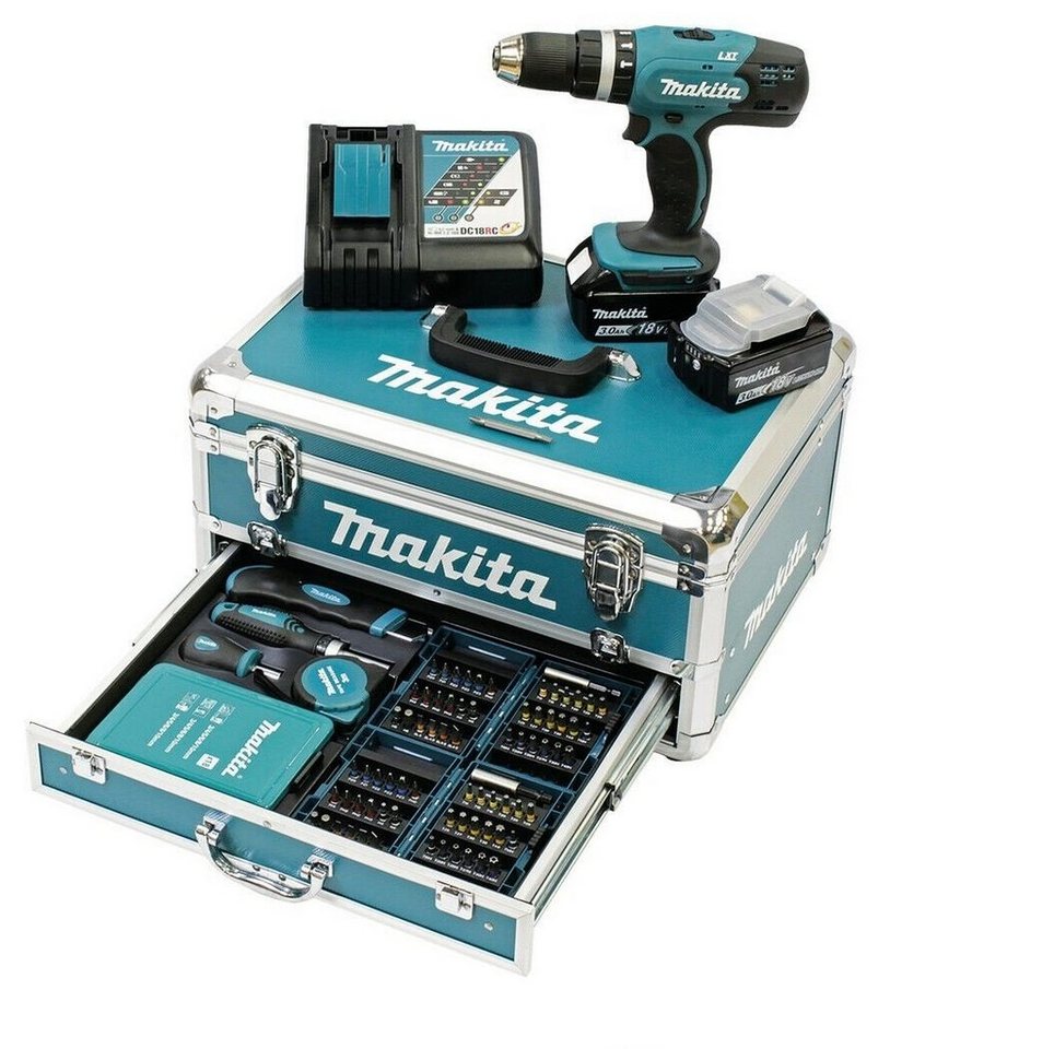 Makita Akku-Schlagbohrschrauber DHP453RFX2