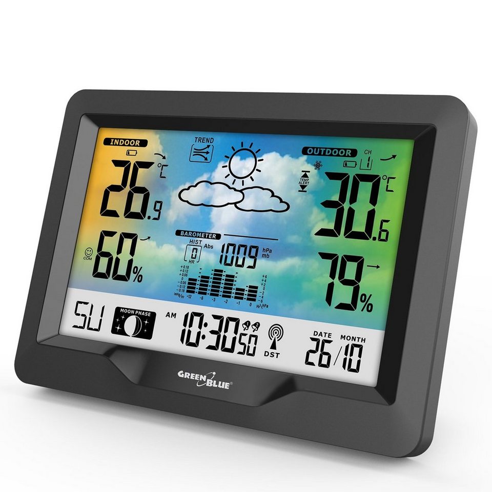 GreenBlue GB540 Funkwetterstation mit Außensensor
