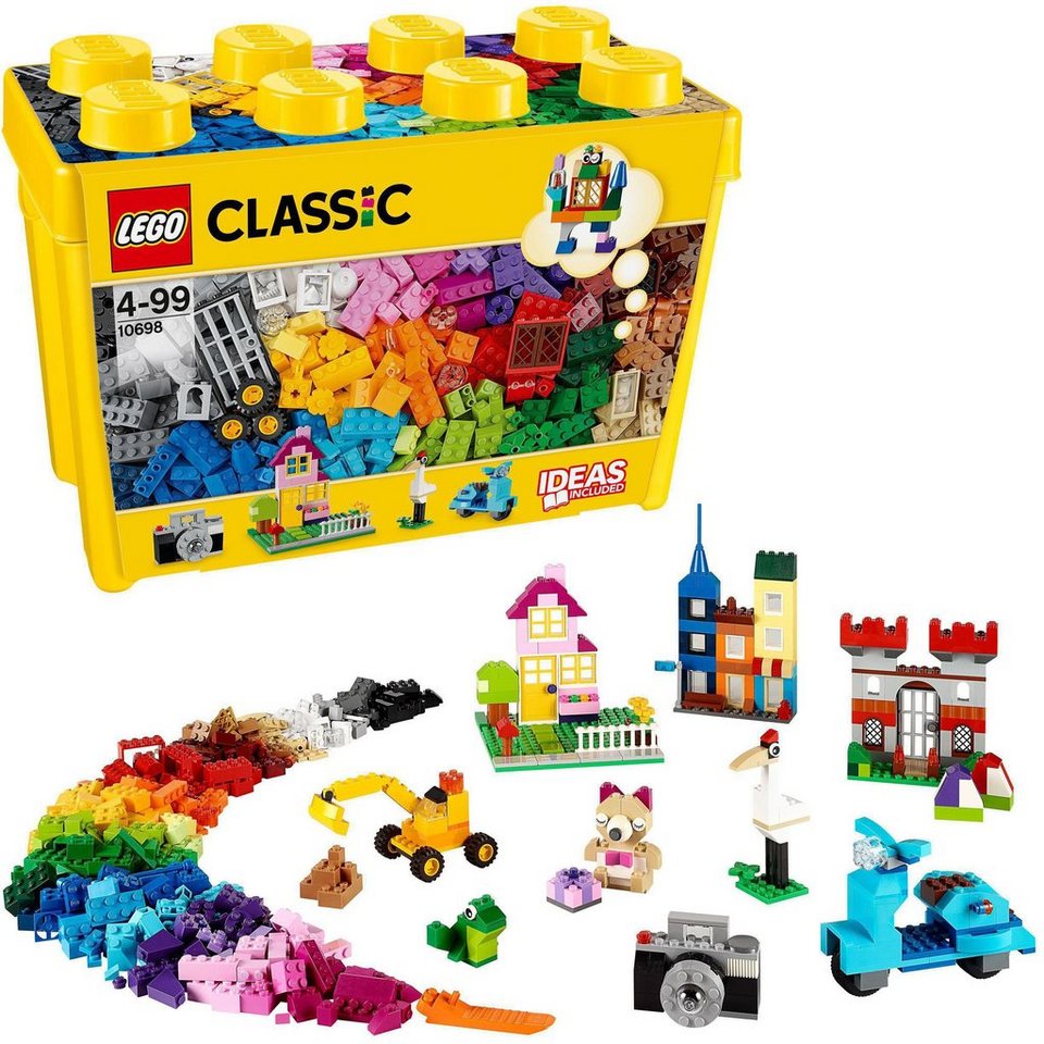 LEGO® Konstruktionsspielsteine Große Steine-Box 10698
