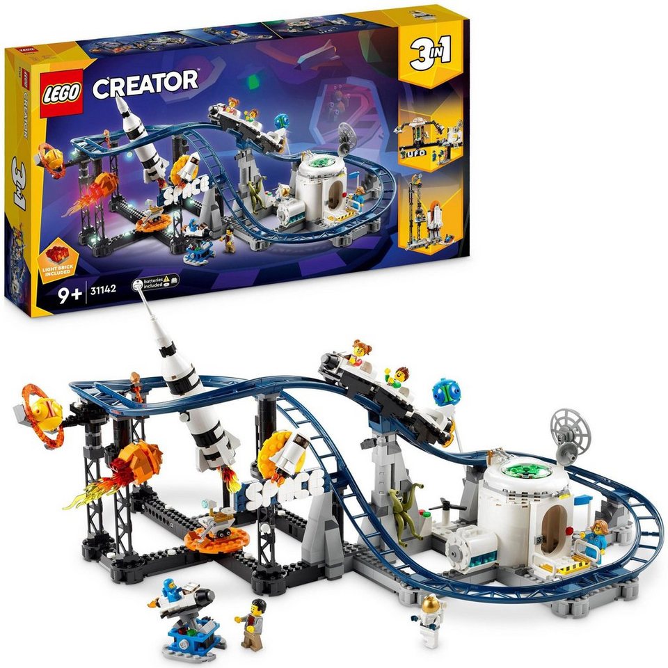 LEGO® Konstruktionsspielsteine Weltraum-Achterbahn 31142
