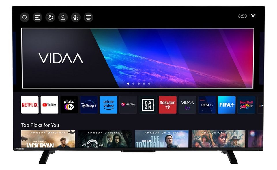 Toshiba 55UV2363DAW LCD-LED Fernseher 139 cm/55 Zoll