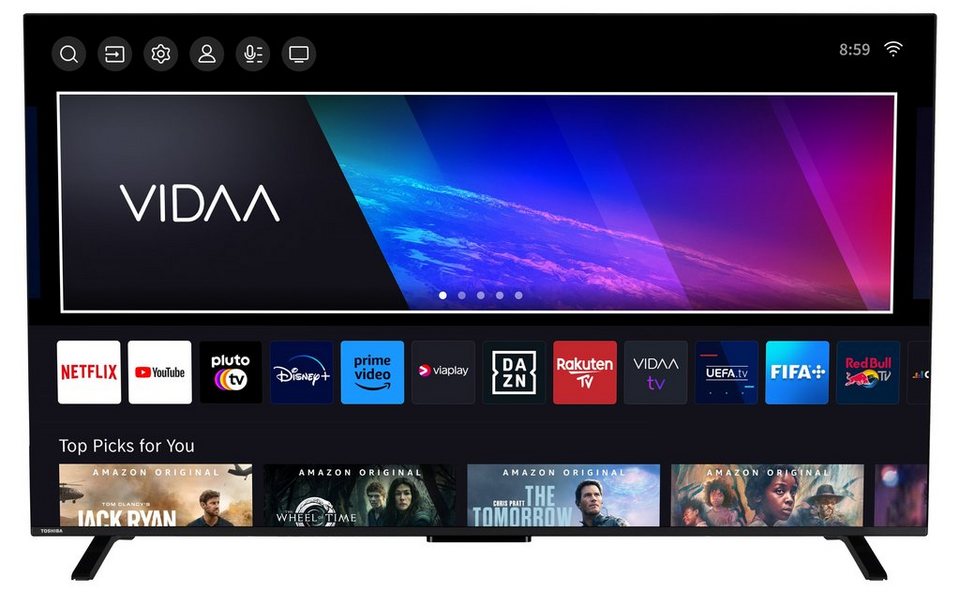 Toshiba 65UV2363DAW LCD-LED Fernseher 164 cm/65 Zoll