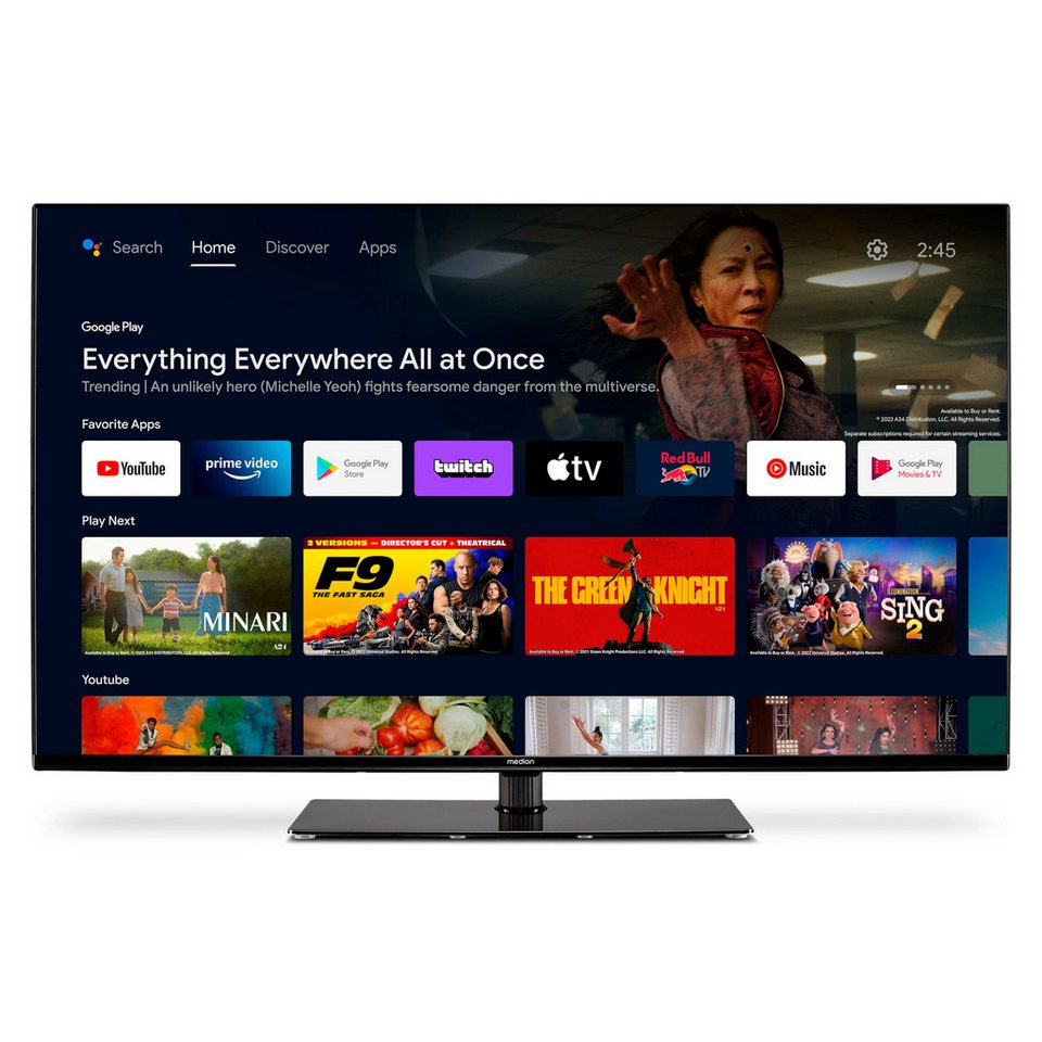 Medion® X14316 LCD-LED Fernseher 108 cm/42,5 Zoll